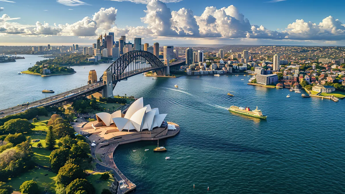 The Sydney skyline